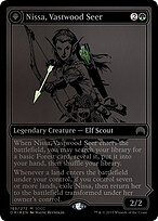 Nissa, Vastwood Seer // Nissa, Sage Animist