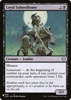 Loyal Subordinate