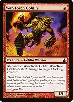 Gobelin à torche de guerre