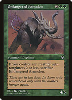 Armodon menacé