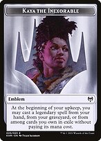 Kaya the Inexorable Emblem