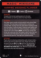 Vampire Wedding Planner // Vampire Wedding Planner (cont'd)