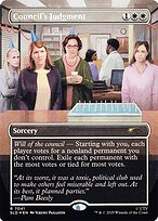 Council's Judgment
