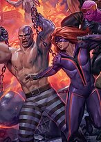 Absorbing Man and Titania // Absorbing Man and Titania