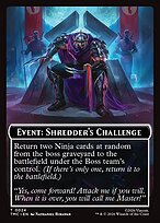 Event: Shredder's Challenge