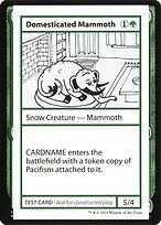 Domesticated Mammoth