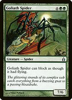 Araignée goliath