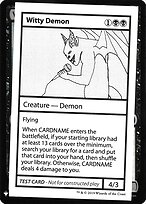 Witty Demon