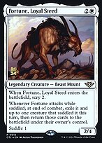 Fortune, Loyal Steed