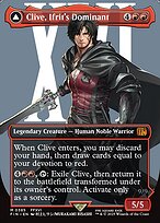 Clive, Ifrit's Dominant // Ifrit, Warden of Inferno