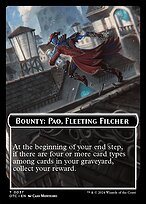Bounty: Paq, Fleeting Filcher // Wanted!