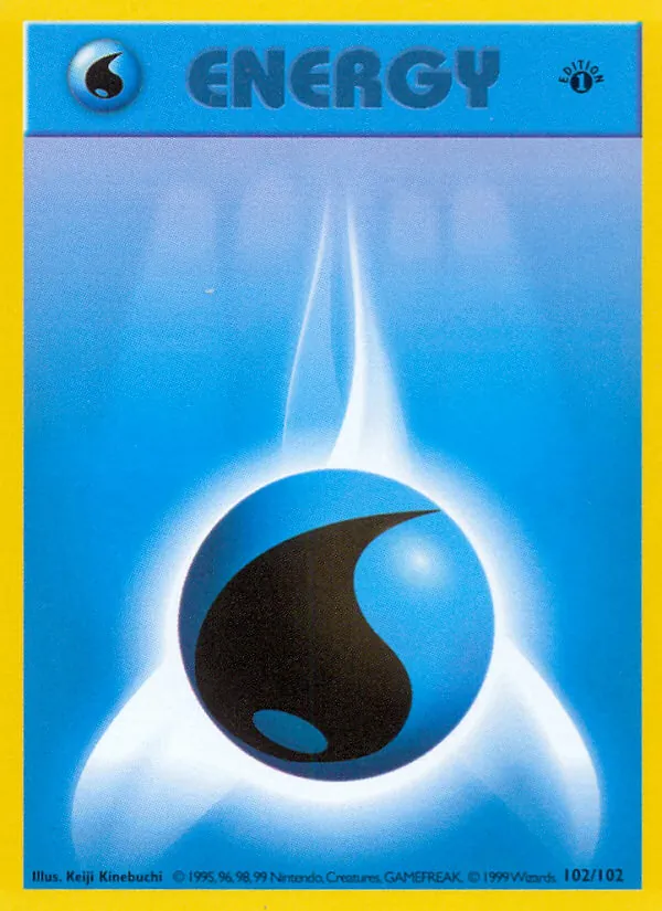 Water Energy — Base Set 102/102