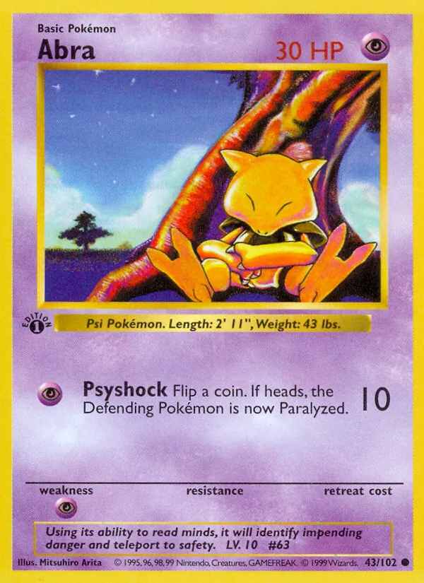 Abra — Base Set 43/102
