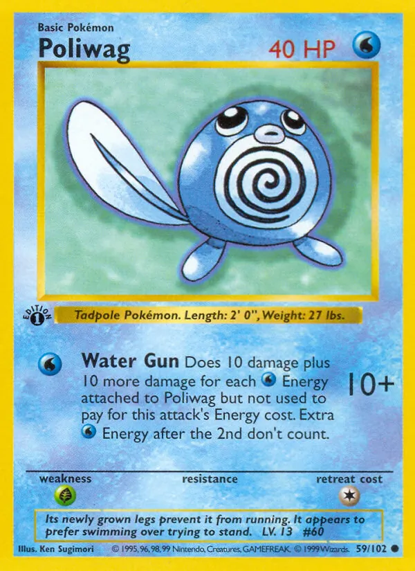 Poliwag — Base Set 59/102