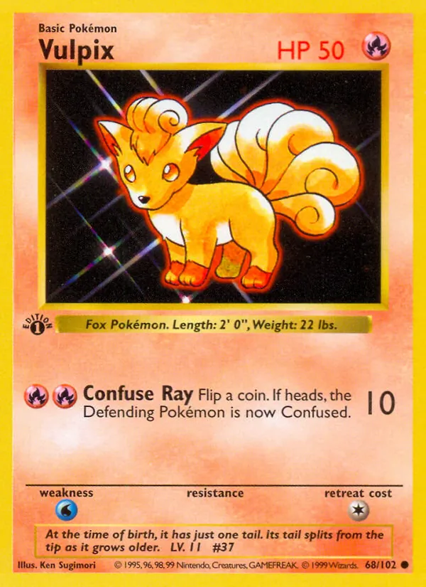 Vulpix — Base Set 68/102