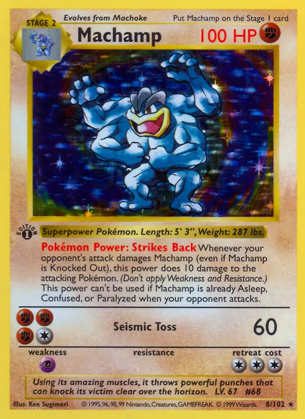 Machamp — Base Set 8/102