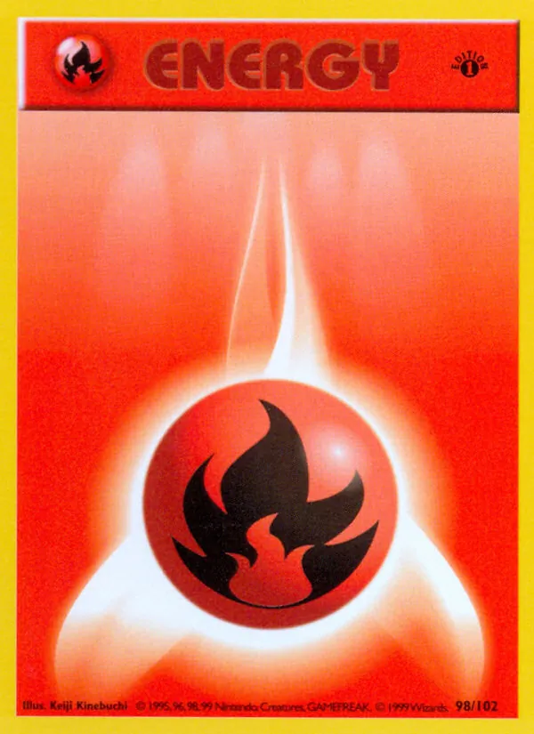 Fire Energy — Base Set 98/102