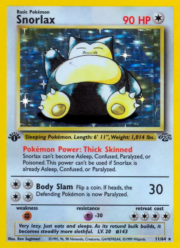 Snorlax — Jungle 11/64