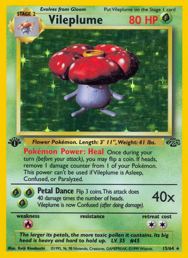 Vileplume — Jungle 15/64