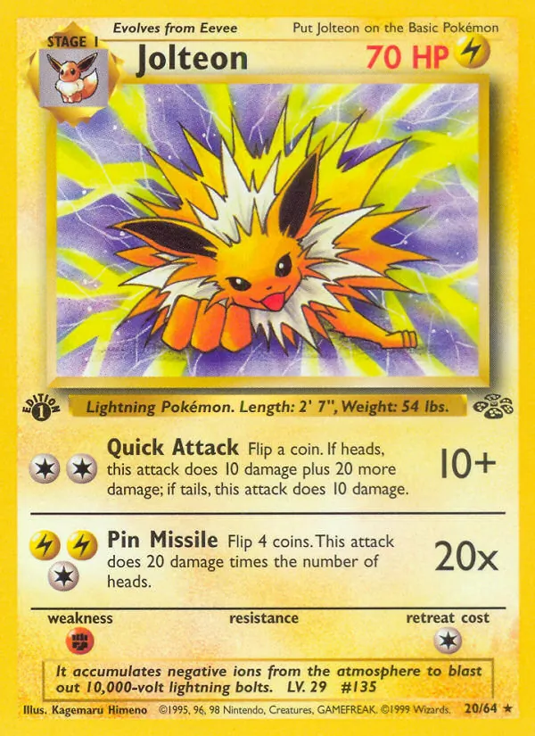 Jolteon — Jungle 20/64