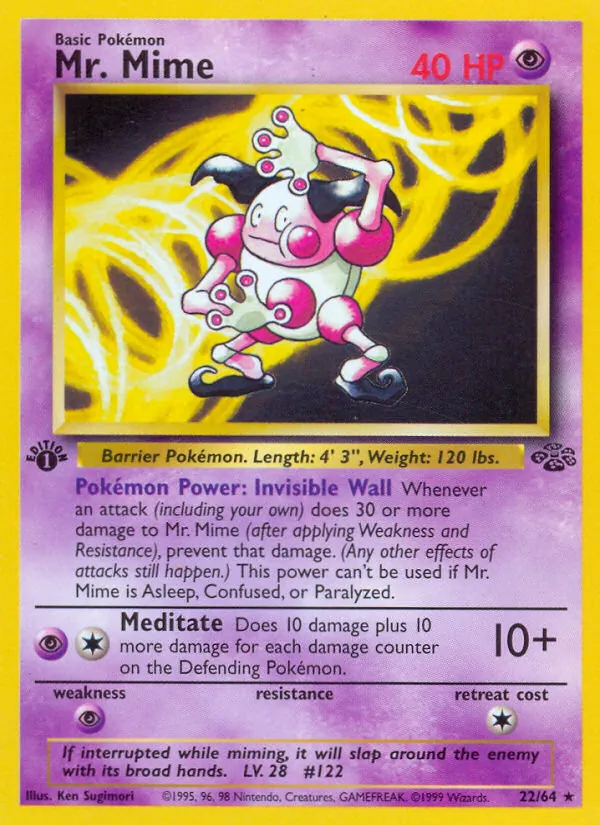 Mr. Mime — Jungle 22/64
