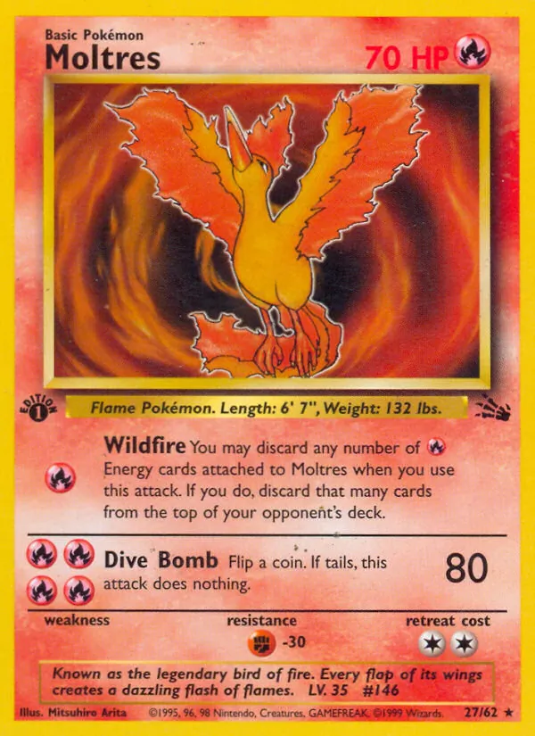 Moltres — Fossil 27/62