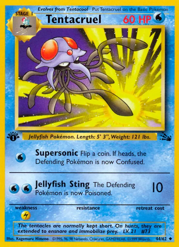 Tentacruel — Fossil 44/62