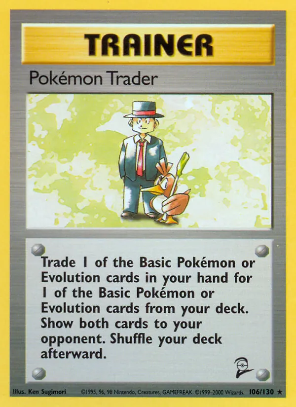 Pokémon Trader — Base Set 2 106/130