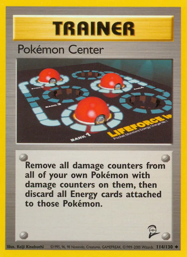 Pokémon Center — Base Set 2 114/130