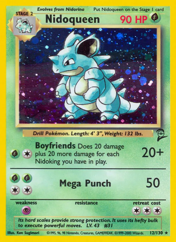 Nidoqueen — Base Set 2 12/130