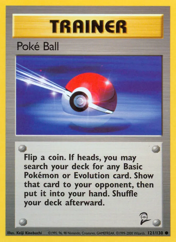 Poké Ball — Base Set 2 121/130