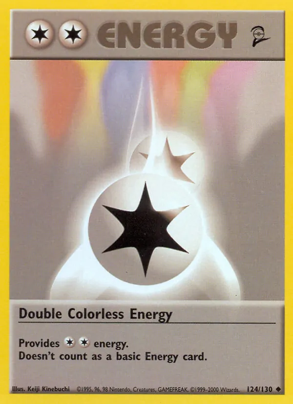 Double Colorless Energy — Base Set 2 124/130