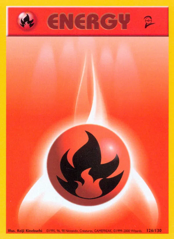 Fire Energy — Base Set 2 126/130