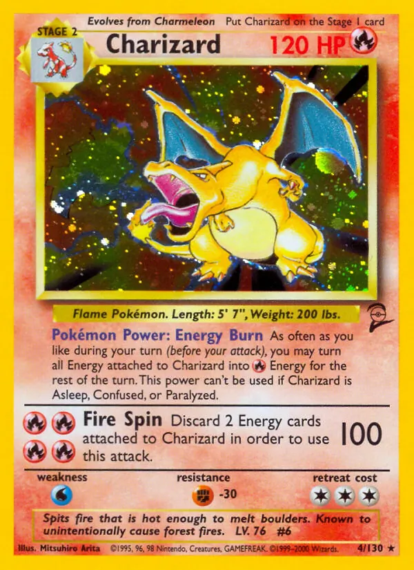 Charizard — Base Set 2 4/130