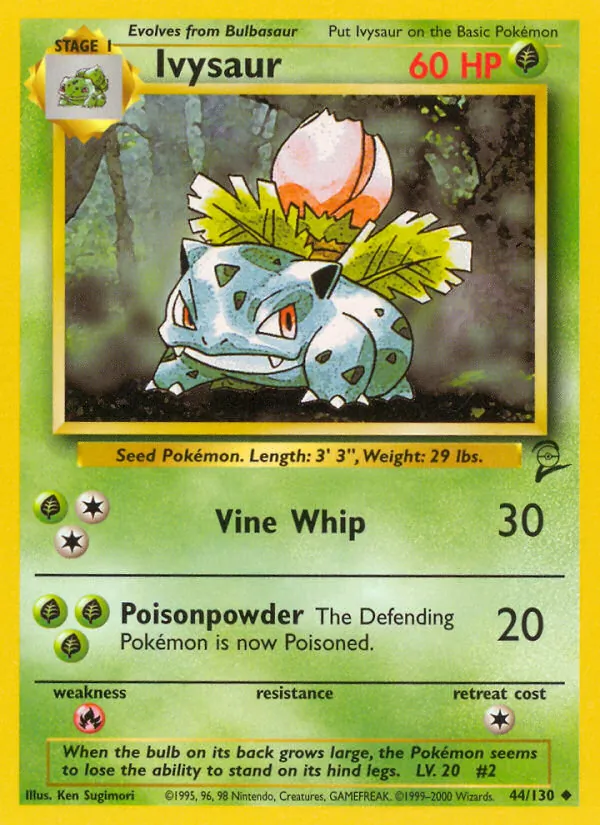 Ivysaur — Base Set 2 44/130