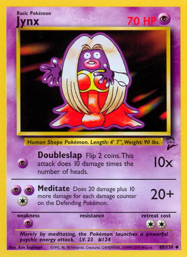 Jynx — Base Set 2 45/130