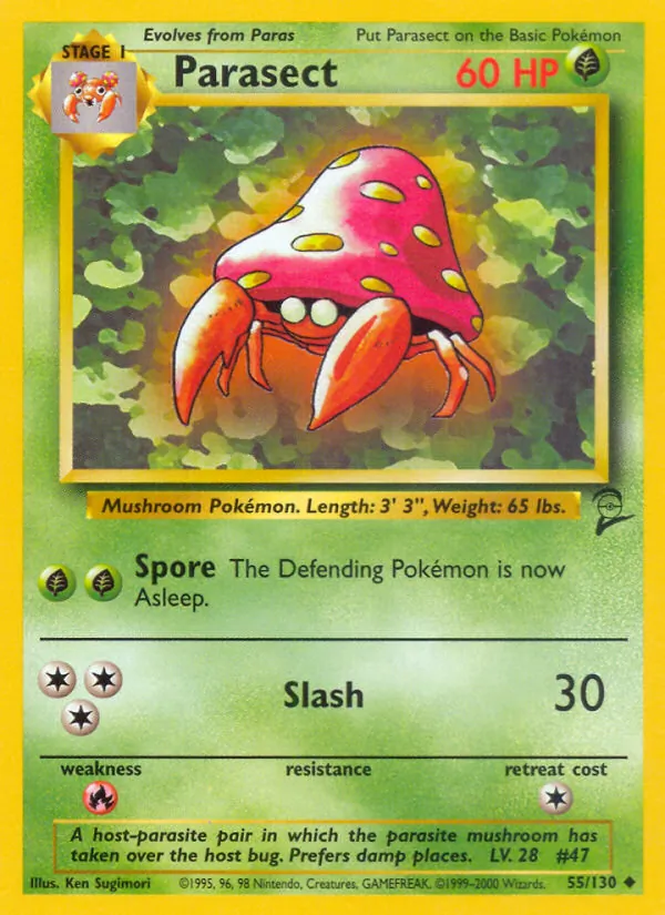 Parasect — Base Set 2 55/130