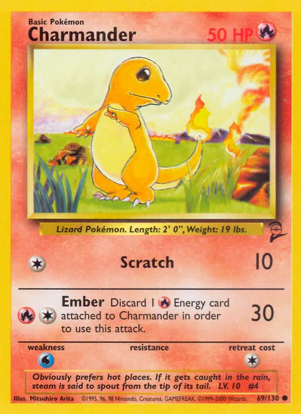 Charmander — Base Set 2 69/130