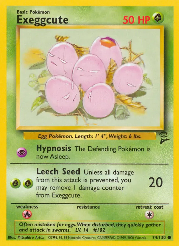 Exeggcute — Base Set 2 74/130