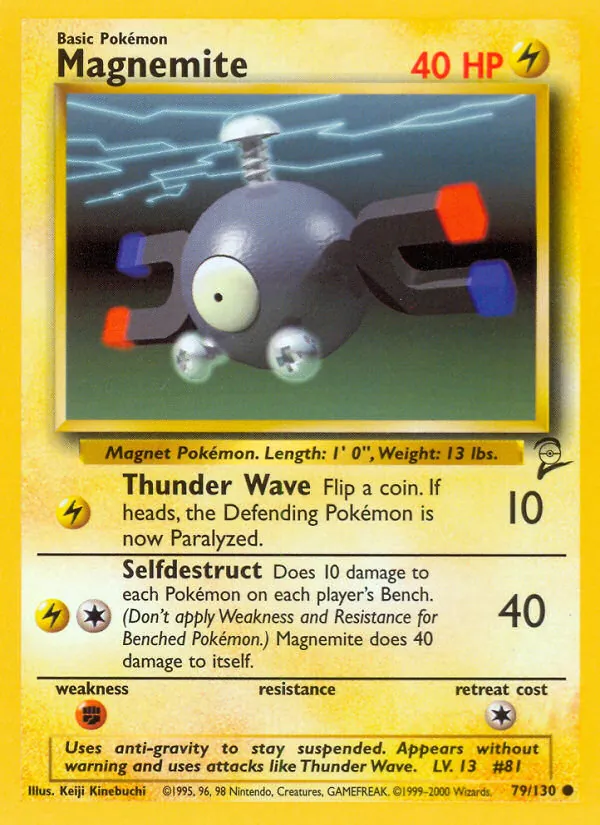 Magnemite — Base Set 2 79/130