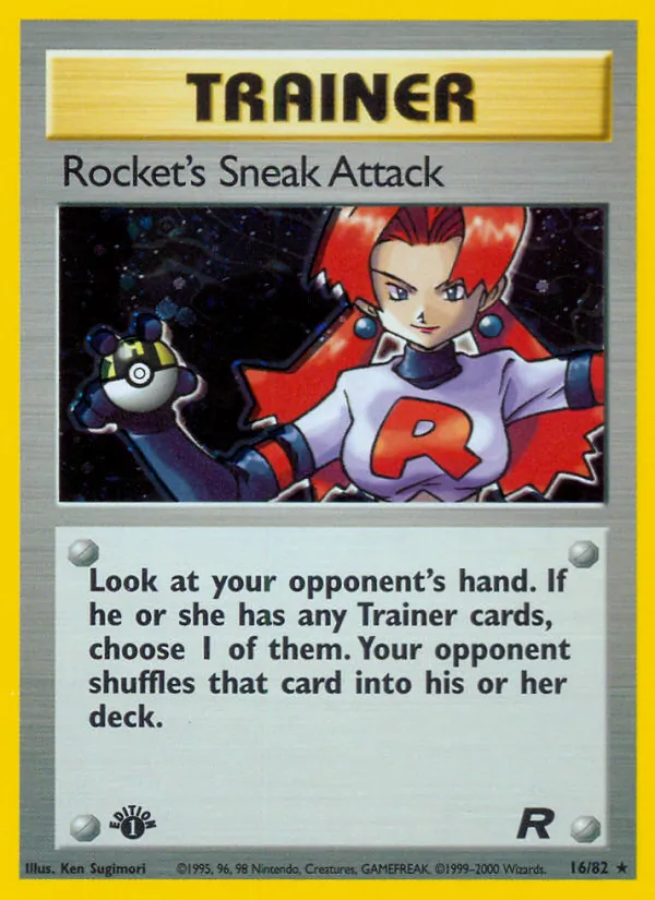 Rocket's Sneak Attack — Team Rocket 16/82