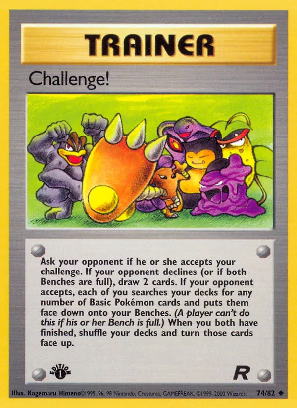Challenge! — Team Rocket 74/82