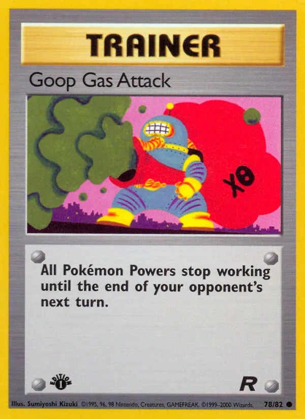 Goop Gas Attack — Team Rocket 78/82
