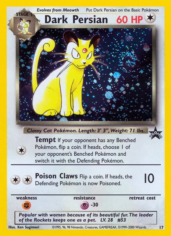 Dark Persian — Wizards Black Star Promos 17/53