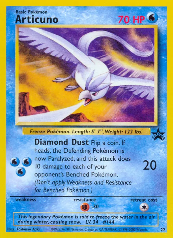 Articuno — Wizards Black Star Promos 22/53