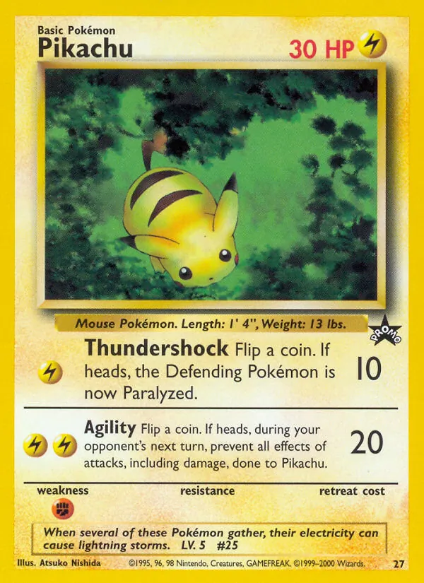 Pikachu — Wizards Black Star Promos 27/53