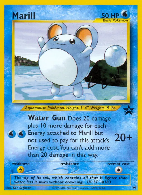 Marill — Wizards Black Star Promos 29/53