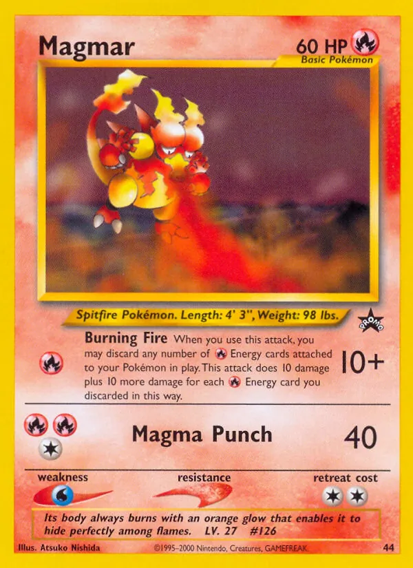 Magmar — Wizards Black Star Promos 44/53