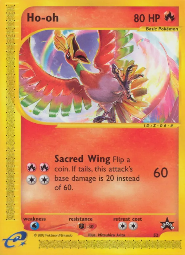 Ho-oh — Wizards Black Star Promos 52/53