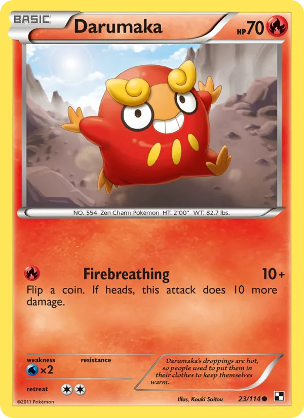 Darumaka — Black & White 23/114